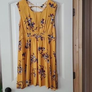 Yellow dress